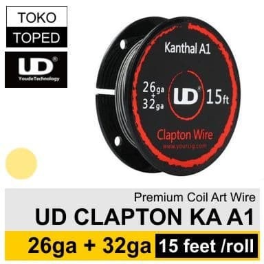 AN Authentic UD CLAPTON Kantal A1 Wire 26/32ga | yellow