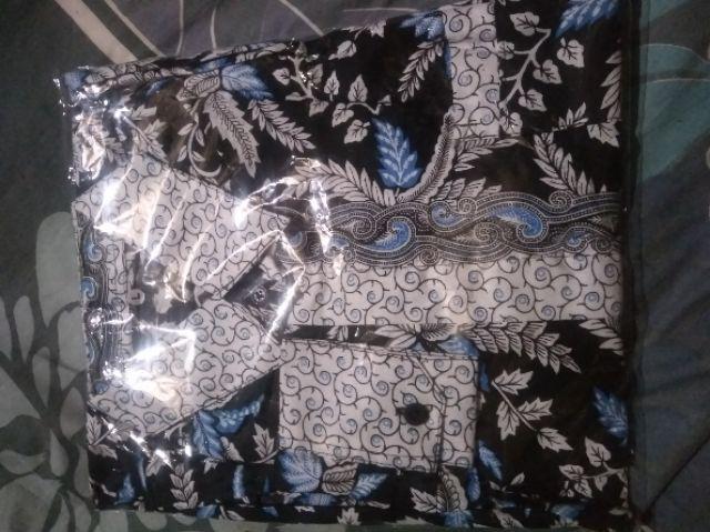 Kemeja Batik R56t Blarak Biru