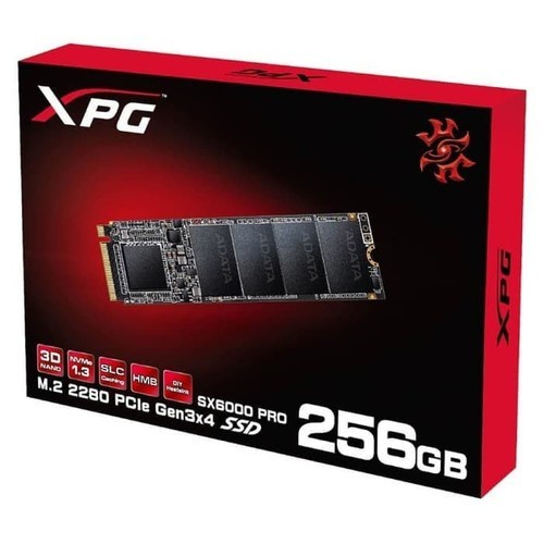 ADATA SX6000PRO 256GB M.2 NVME PCIE GEN3X4 R 2100MB/S W 1500MB/S