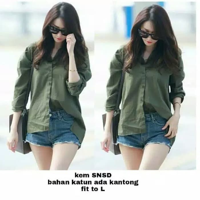 Kemeja Kem / Kem Snsd/ Kemeja Snsd/ Kem Snsd Murah T01