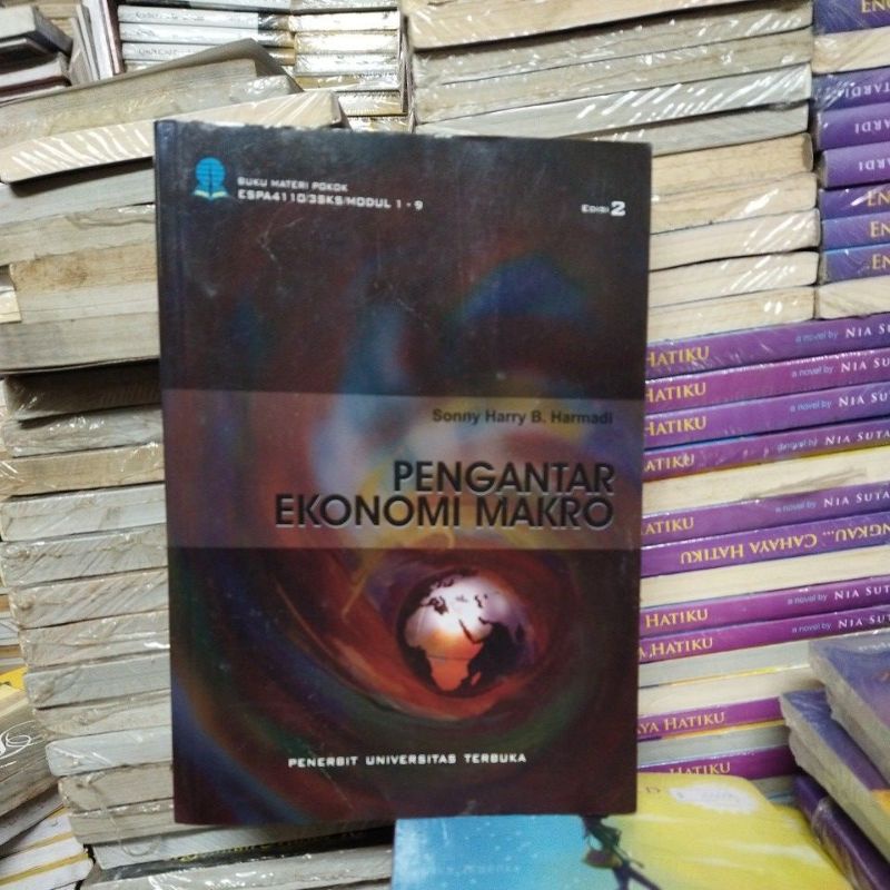 Buku materi pokok Pengantar ekonomi makro UT. Buku universitas terbuka.   rd30