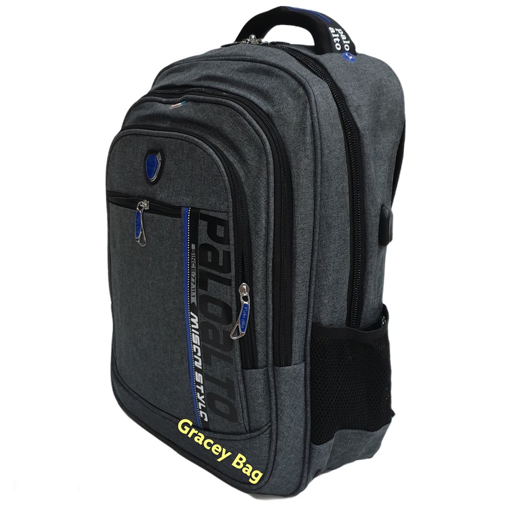 GB-90935 Tas Ransel Laptop + USB Paloalto by Alto