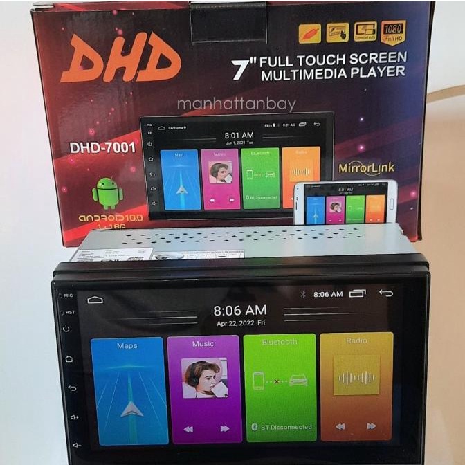 Headunit Android Double Din Android 7 inch DHD