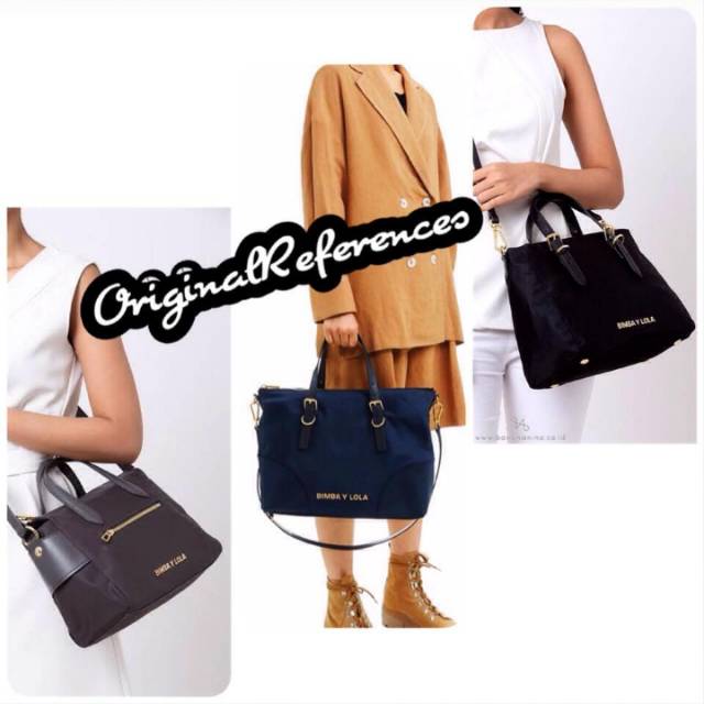 BIMBA Y LOLA Nylon Shopper Bag Spring Summer 2019 
sz 27x20x12cm 
#228
QUALITY PLATINUM 1:1