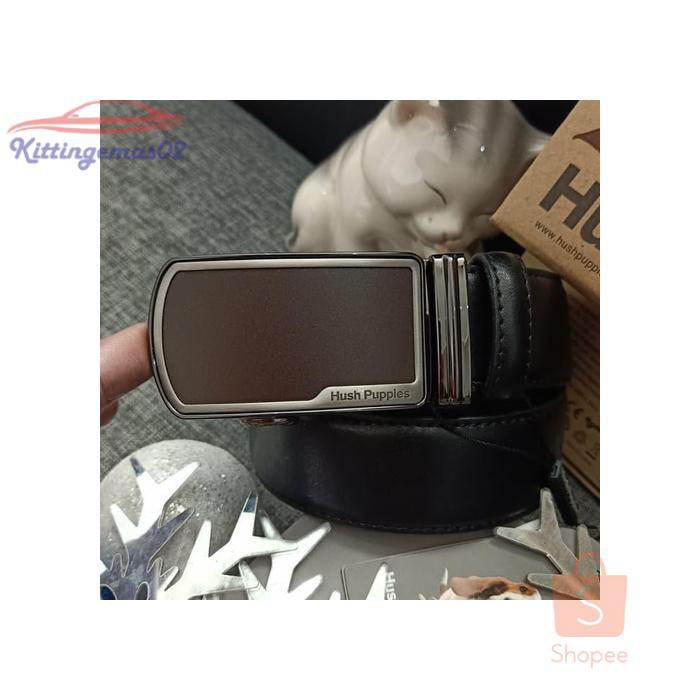 IKAT PINGGANG PRIA GESPER SABUK KTG2I1925 HUSH PUPPIES ORI HUSH PUPPIES BELT BLACK 2