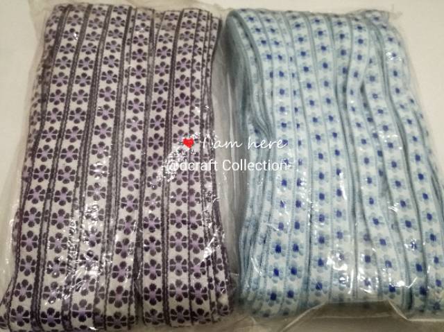 Renda Libin / Renda Kerudung per Roll