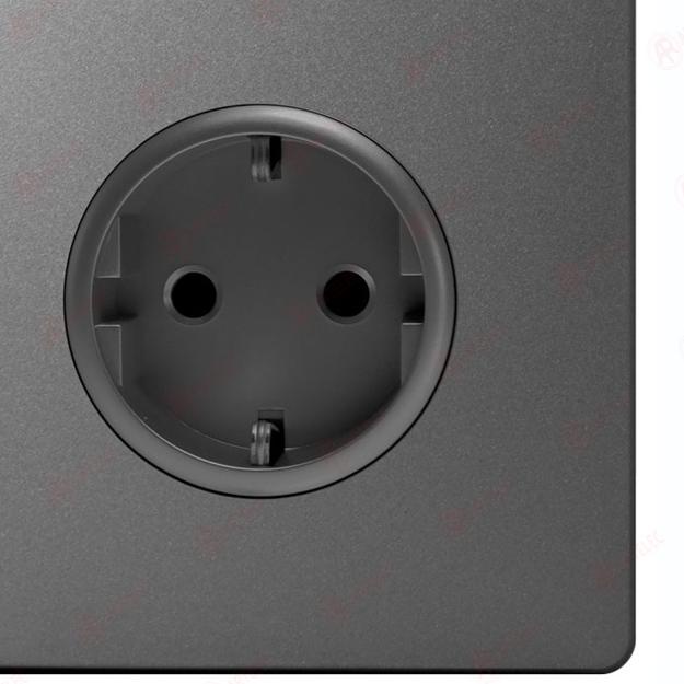 NERO Stop Kontak CASA X216VGGR | X216VG-GR Grey