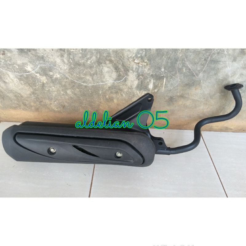 knalpot standar ori honda vario karbu/vario tecno karbu 110cc