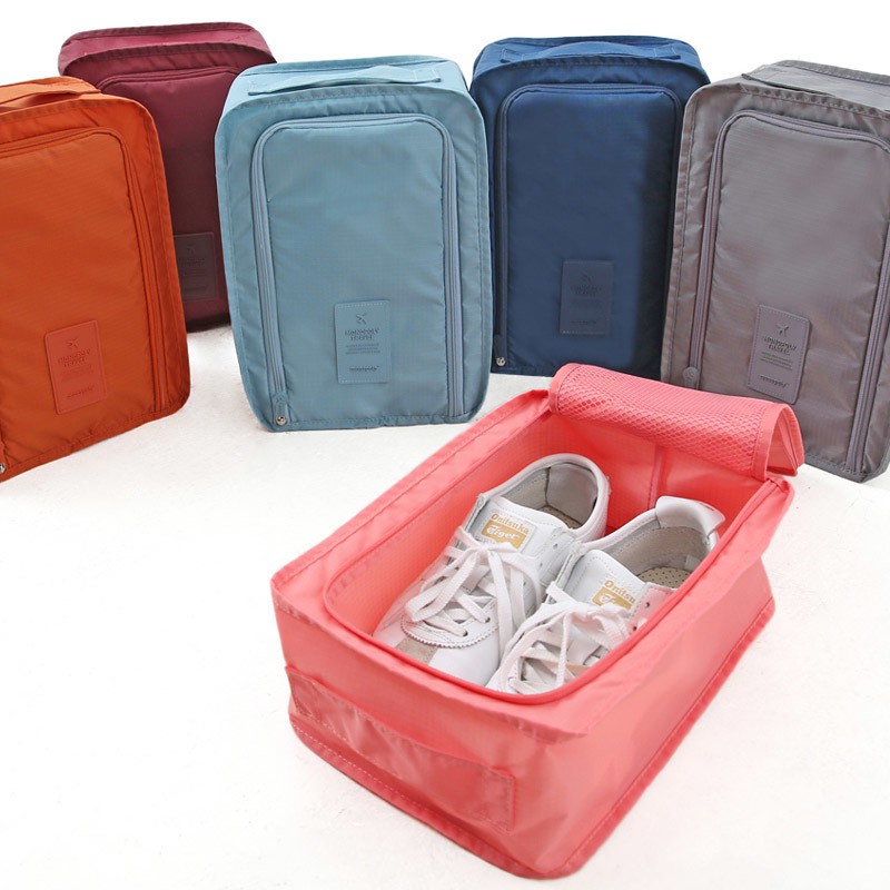 Monopoly shoes pouch travel / tas sendal sepatu / shoes bag organizer