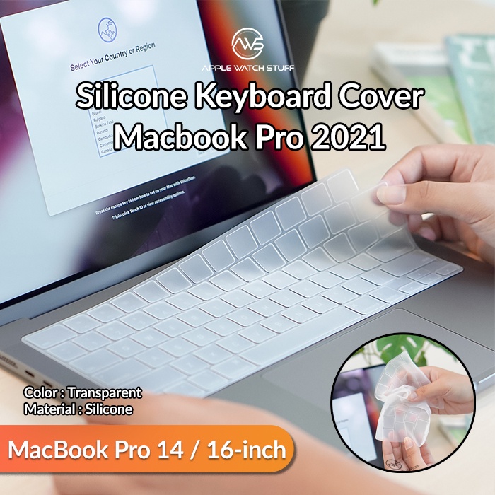 Silicone Keyboard Cover Macbook Pro 14 inch/16 inch 2021