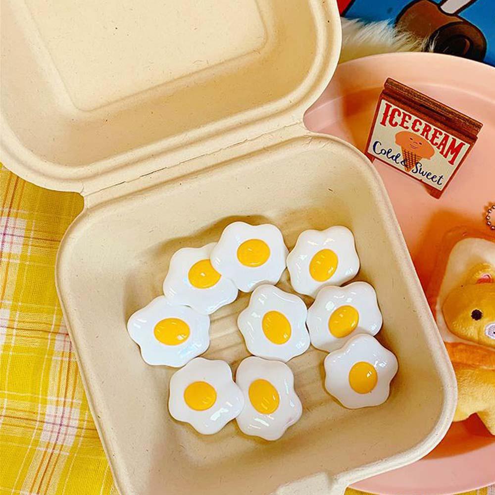 Agustinina Poached Egg Bros Liar Kreatif Wanita Aksesoris Liontin Anak Perempuan Bros Pin