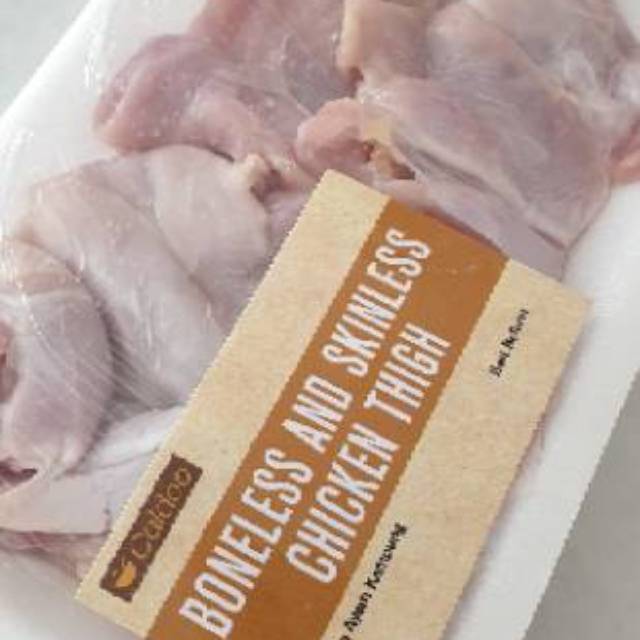 

Fillet Paha Ayam Kampung Tanpa Tulang