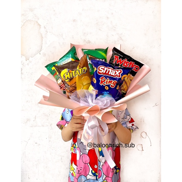 

Bucket Snack / buket snack / Kado wisuda / gift birthday / kado ulangtahun