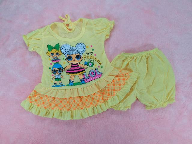 SETELAN DRESS BAYI MURAH