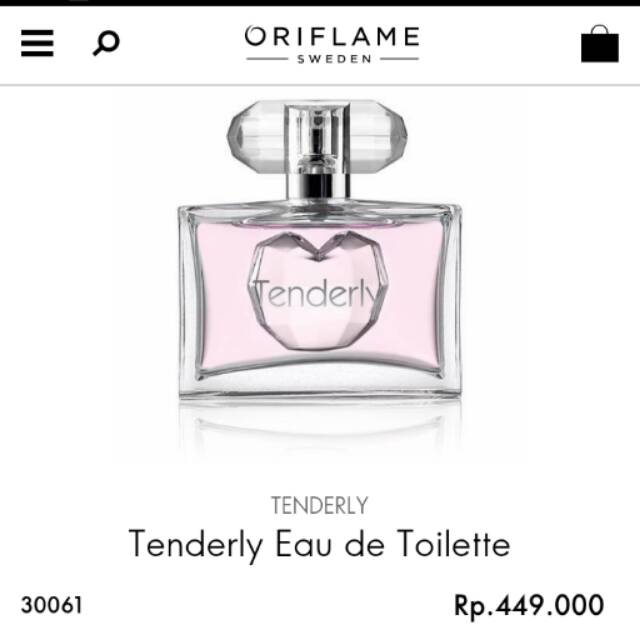 PROMO PARFUM ORIFLAME / TENDERLY EDT