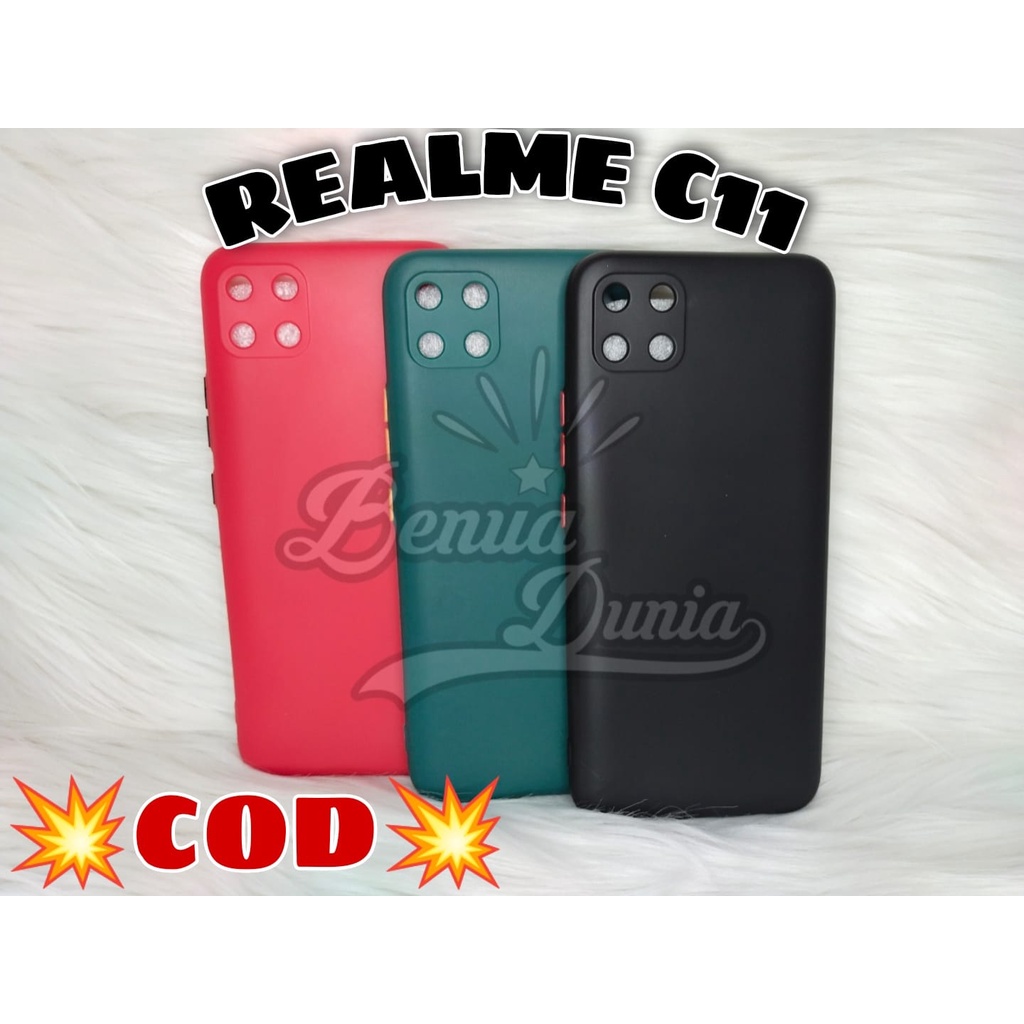 CASE MACARON REALME C21Y -REALME C25 // SOFTCASE MACARON PROTECTION KAMERA REALME C21Y -REALME C25 - BD