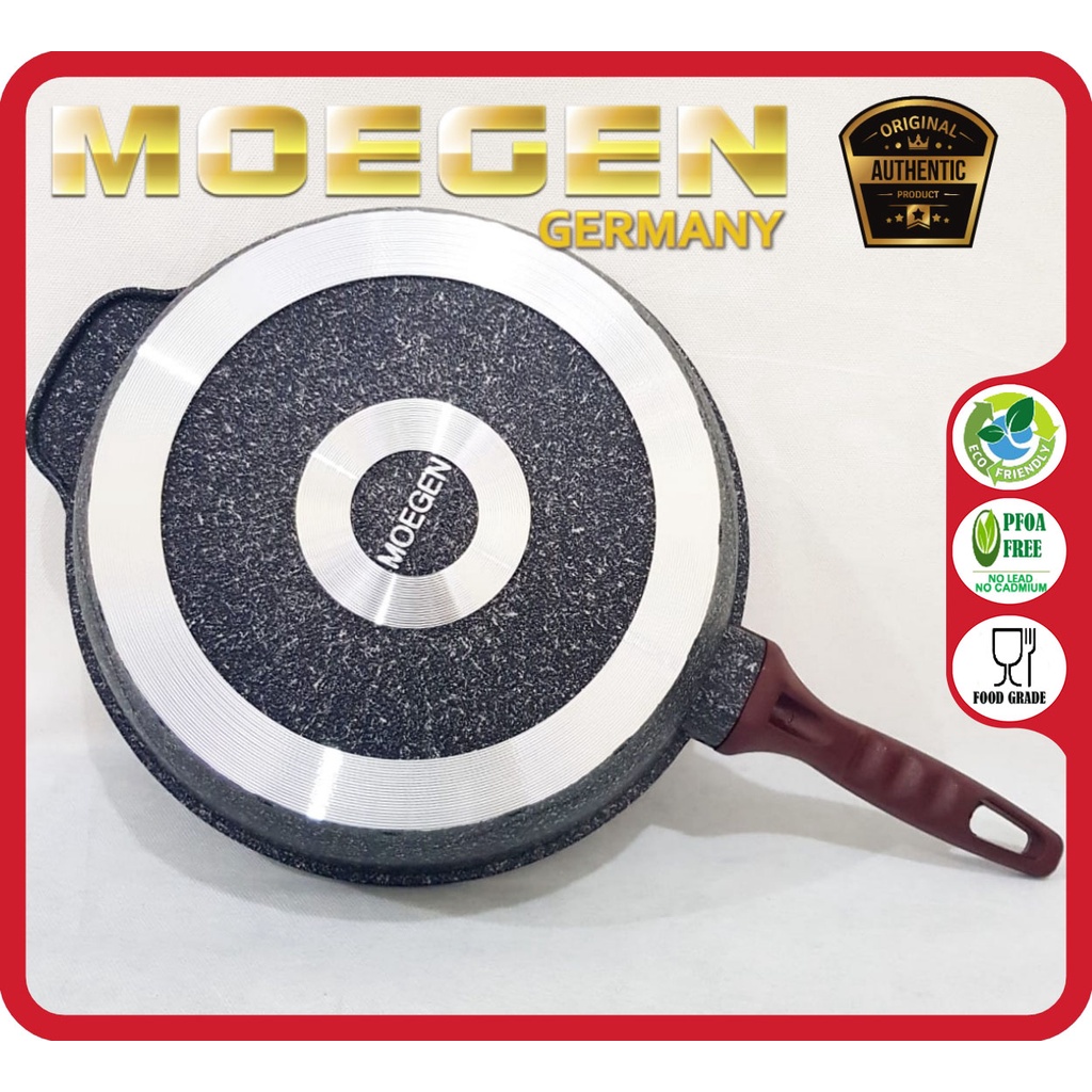 ORIGINAL MOEGEN Germany deep fryer 30cm moegen wok pan granite series anti lengket original