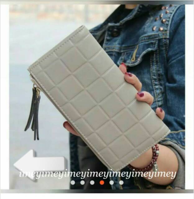 Dompet embos kotak/dompet murah