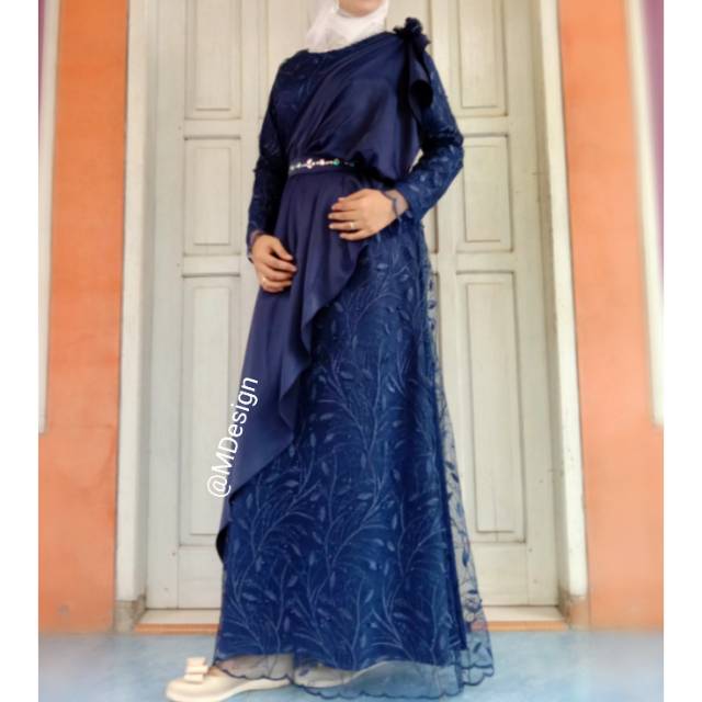 Gaun selendang mayang MDesign