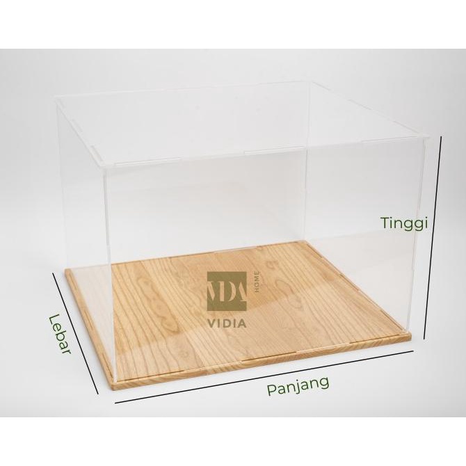 

[[COD]] CUSTOM, Acrylic Display Box 140cmx55cmx25cm TERJAMIN Kode 1407