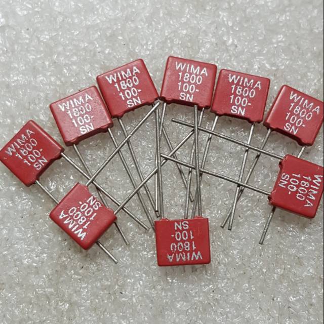 Wima Fkp2 1800Pf 1N8 100V Audio Grade