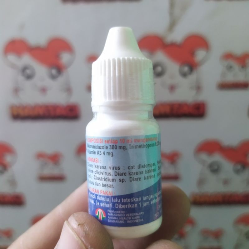 PRIMADEX 10ML OBAT HAMSTER KEMBUNG/DIARE/MECRET