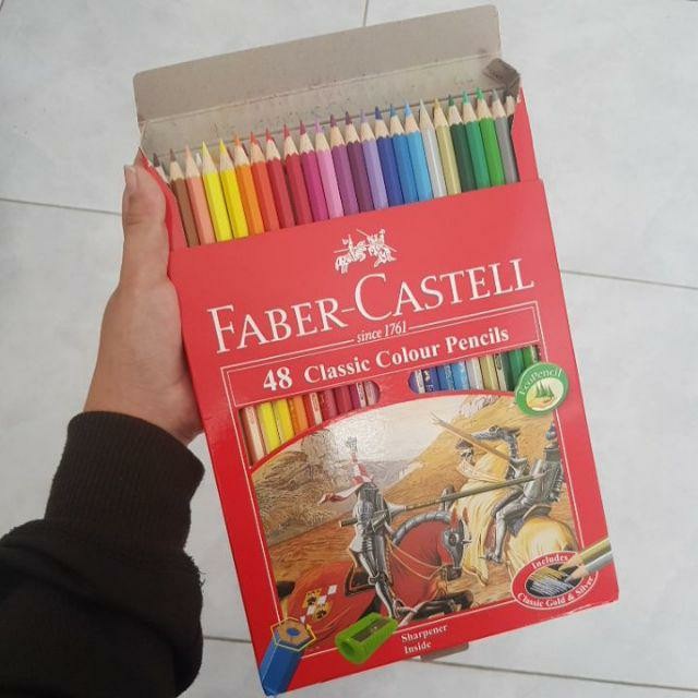 

pensil warna Faber cestel 48 warna