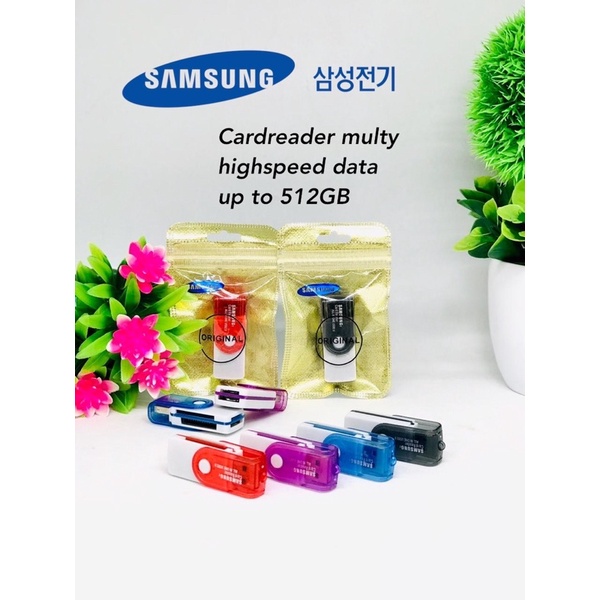 PROMO CARD READER SAMSUNG 4in1 MULTY HIGH SPEED DATA TRANSFER UP TO 512GB