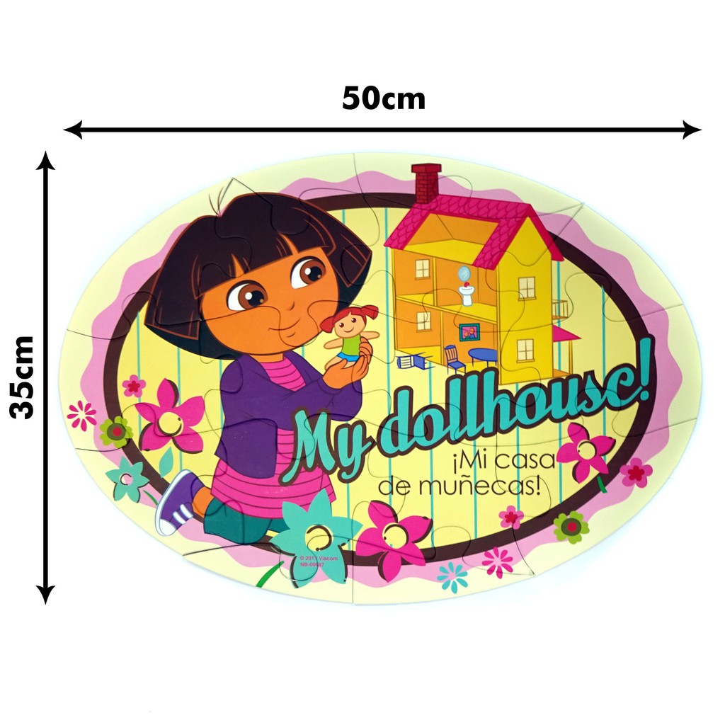 Mainan Puzzle Dora - Puzzle Floor - Dora Puzzle Lantai Ukuran Besar