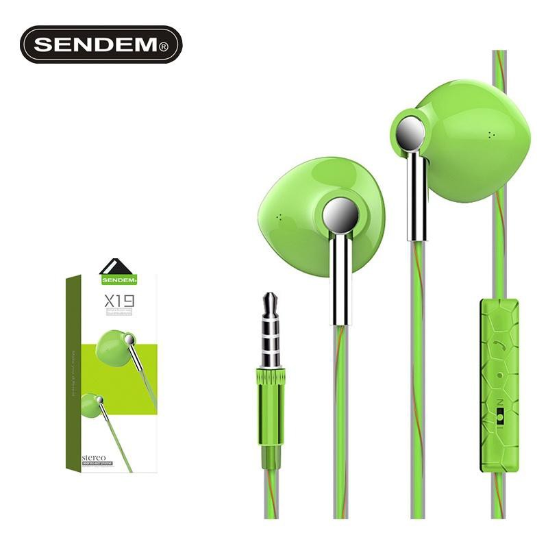 Earphone SENDEM X19 Magnetic Stereo BASS In-Ear Earphone Noise Cancel