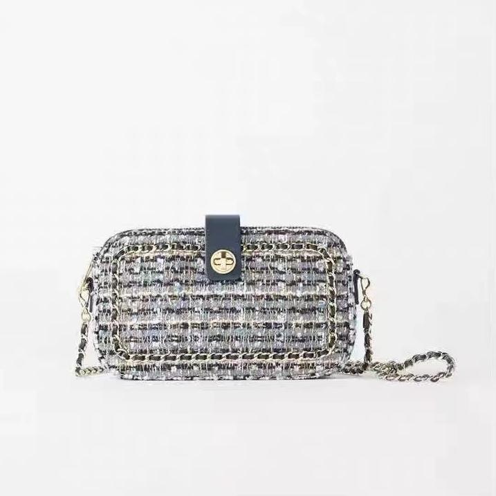 Tidak Diragukan.. 9.9 SALE NEW CROSSBODY !! TAS WANITA | WOMEN BAG - ZARA4 TWEED TERBARU FASHION IMP