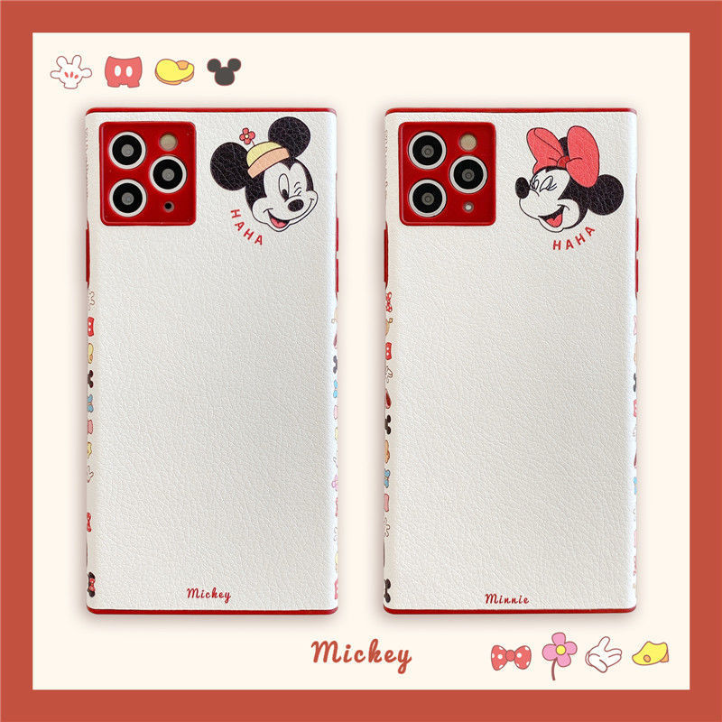 Case Motif Kartun Kotak-Kotak Untuk Iphone