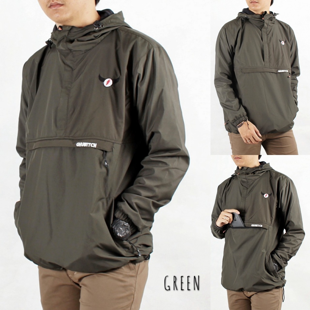 Jaket Cagoule Jumbo / Jaket JUmbo Pria / Jaket Taslan Waterfroop Size M,L,XL,XXL,XXXL