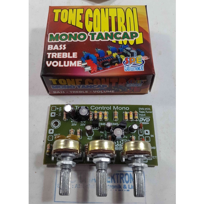 Jual KIT TONE CONTROL MONO - 2 TRANSISTOR | Shopee Indonesia