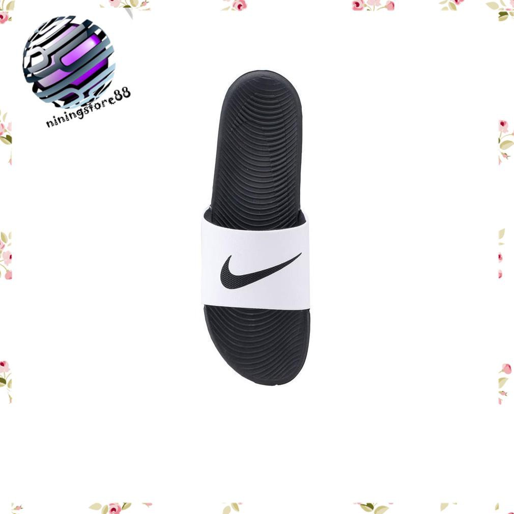 Sandal sendal pria Nike Kawa Slide kasual whiteOriginal SL297