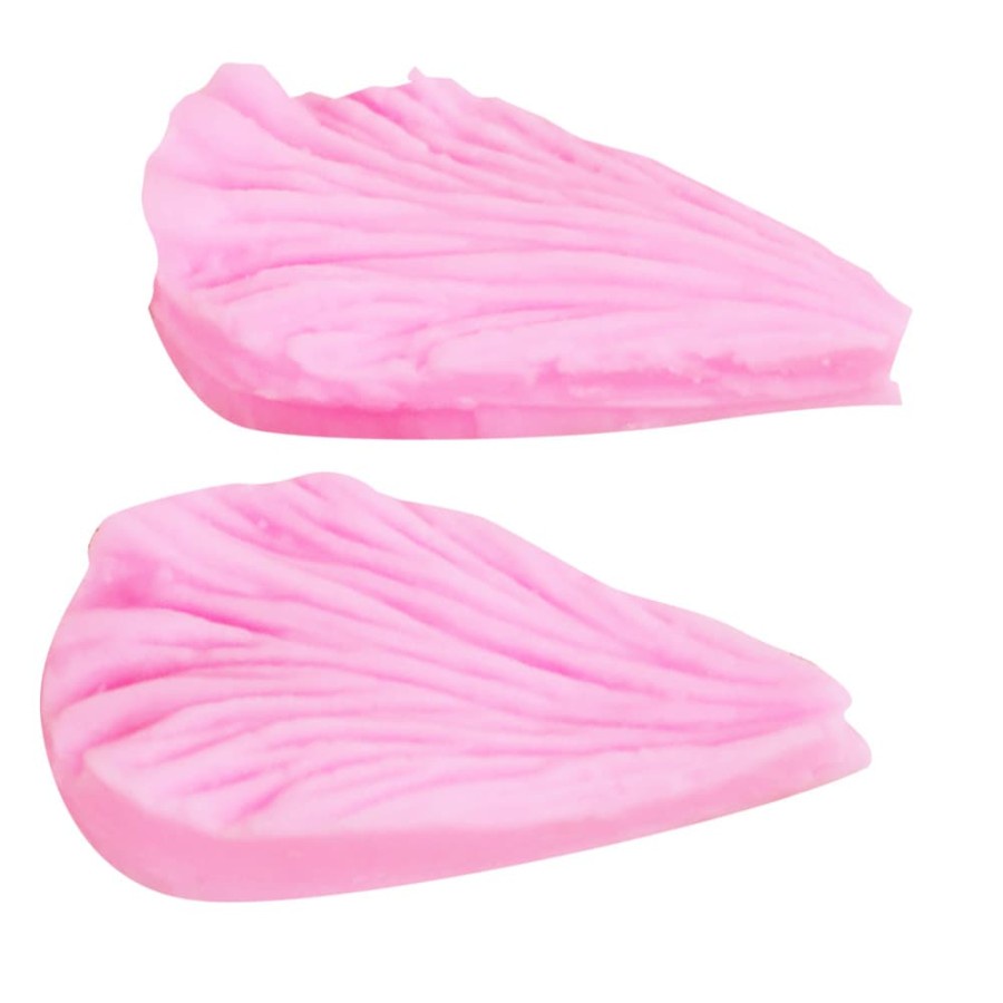 Deep Texture Silicone Mold - Hibiscus Flower Petal (2pcs)