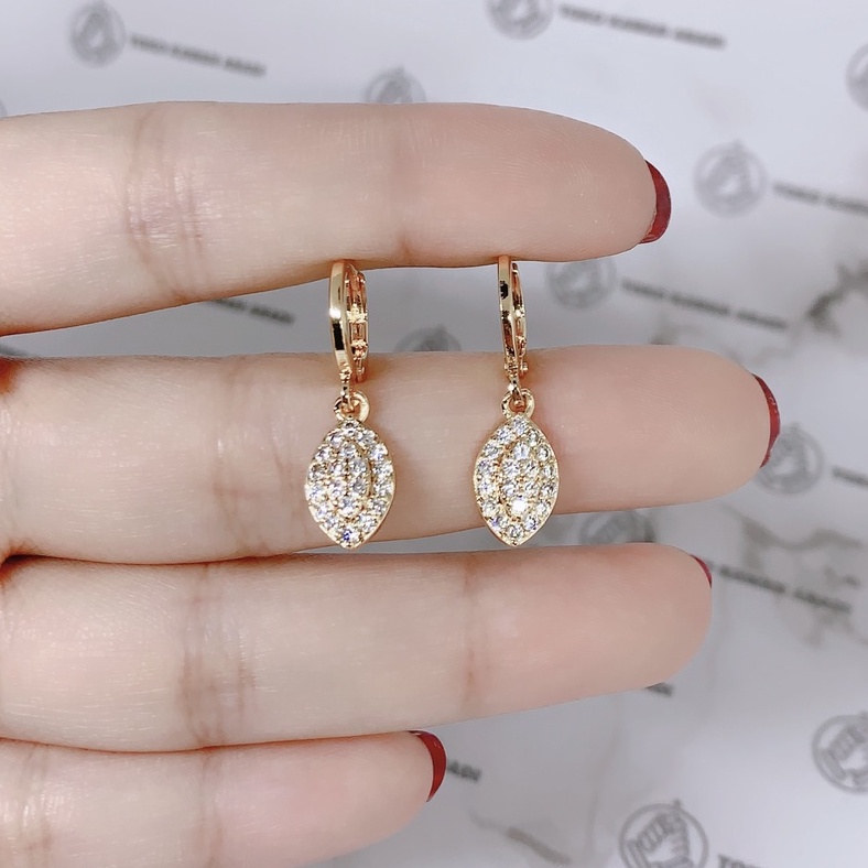 Anting Xuping Gold Perhiasan Fashion Wanita Model Permata One Water *43