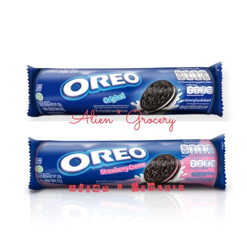 OREO Sandwich Roll Vanilla Strawberry 123,5gr