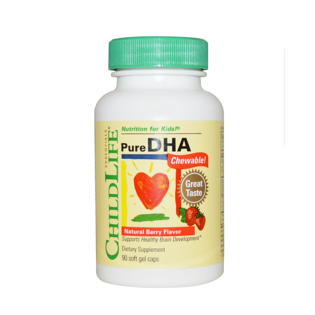 Childlife Pure DHA (90 Softgels) / Minyak Ikan Anak / Fish Oil Anak / DHA Anak 6m+