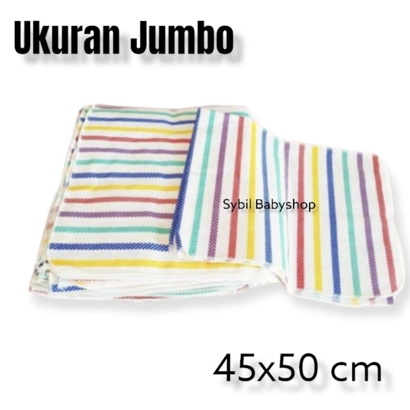 Alas Ompol Lurik Bayi 100% Katun / Perlak Bayi Alas Tidur Murah