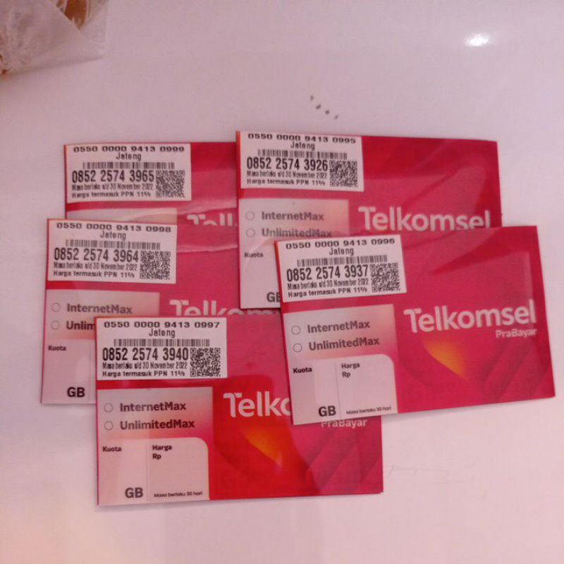 PERDANA TELKOMSEL || PERDANA PRABAYAR TELKOMSEL || PERDANA KUOTA 3 GB