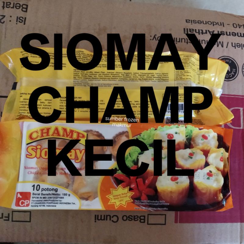 

siomay ayam ikan 180 champ sumber frozen makmur