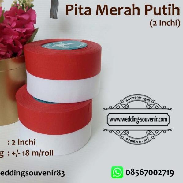 

★ Pita Merah Putih 2 inch ✾