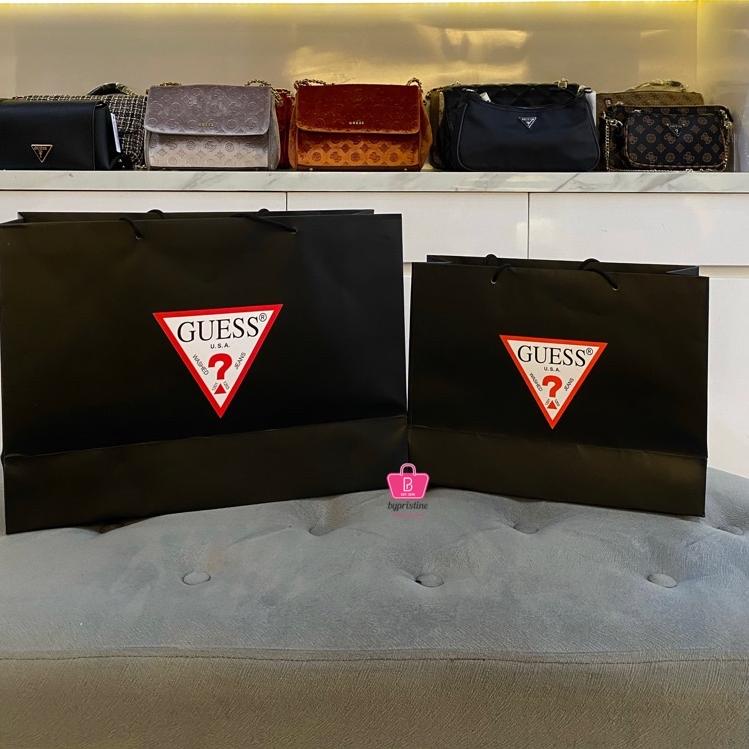 

[KODE 8PVYH] Paperbag Guess HARUS DGN PEMBELIAN TAS GUESS