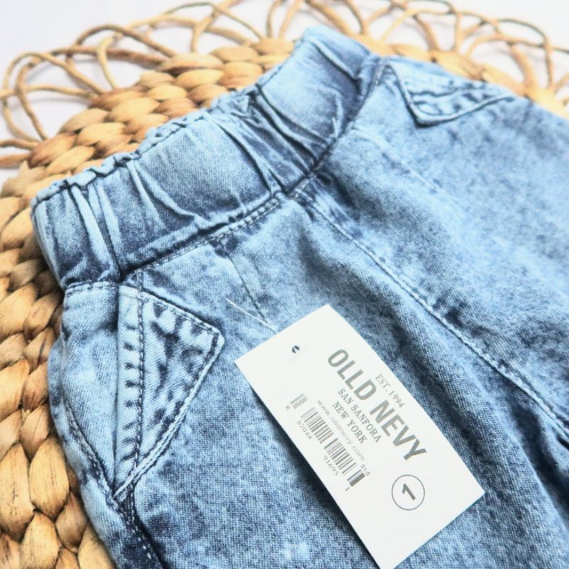 Celana Jeans Panjang Anak Perempuan Laki Laki Soft Jeans 1-6 Tahun Shanewash