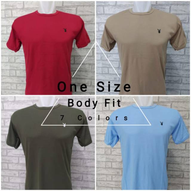 Kaos pria polos baju dalam pria oblong lengan pendek oneck sport tshirt bodyfit murah