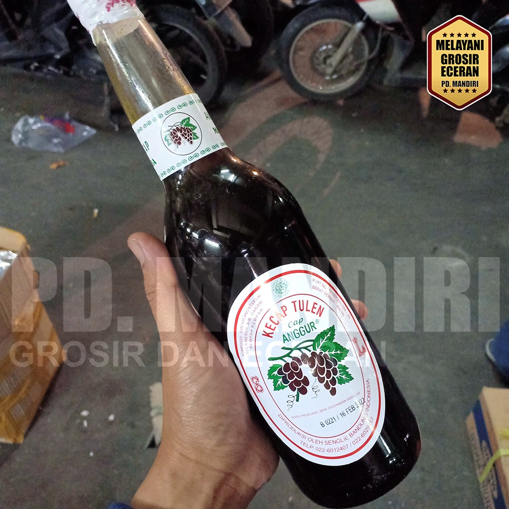 Jual CAP ANGGUR KECAP MANIS TULEN 600 ML | Shopee Indonesia