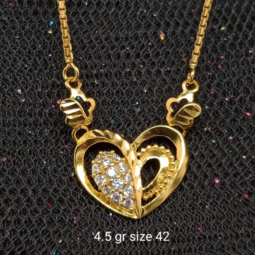 NEW Kalung Emas 17 K - kuning 4.5gr Kadar 750 - 2352