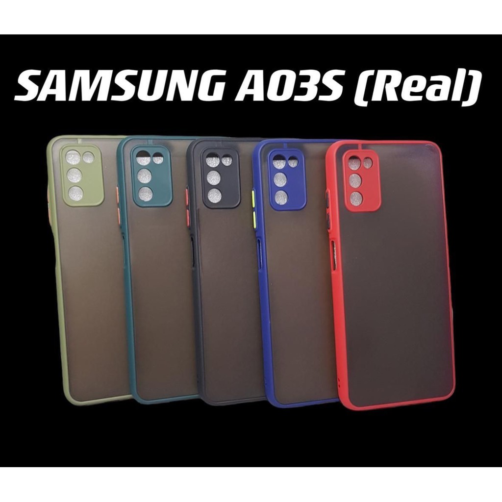 Bumper Aero Samsung A03s A037F-DS Case Transparant