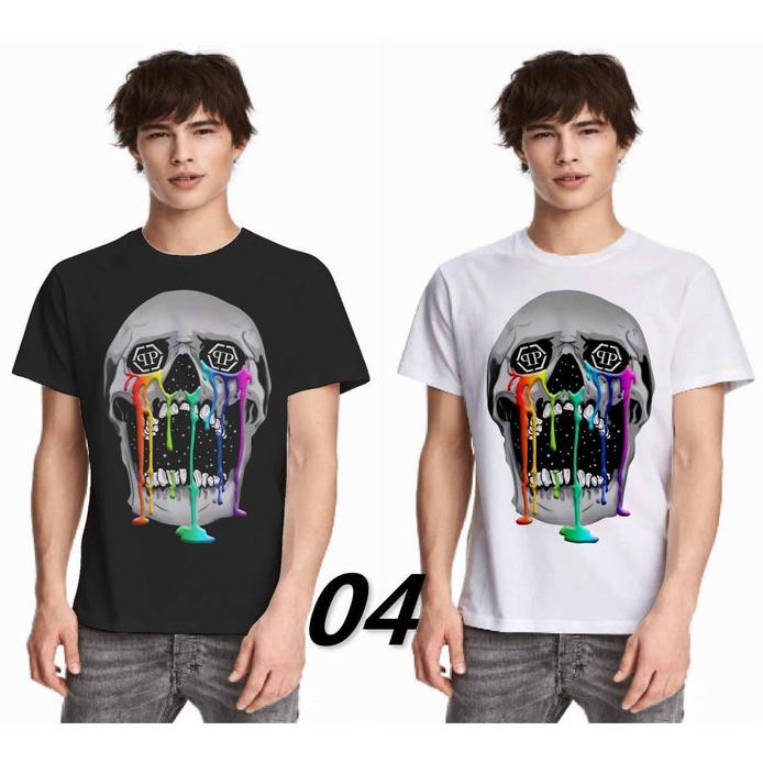 BAJU PRIA/KAOS PRIA/BAJU COWOK/TUMBLR TEE COWOK PHILIPP PLEIN 04 TERMURAH